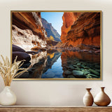 Canyon Enchantment River - Landscapes Canvas Wall Art