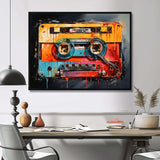 Cassette Tapes Mixtape Magic - Fashion Canvas Wall Art