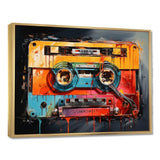 Cassette Tapes Mixtape Magic - Fashion Canvas Wall Art