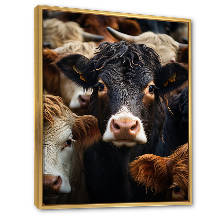 Cattle Animal - Cattle Canvas Wall Art