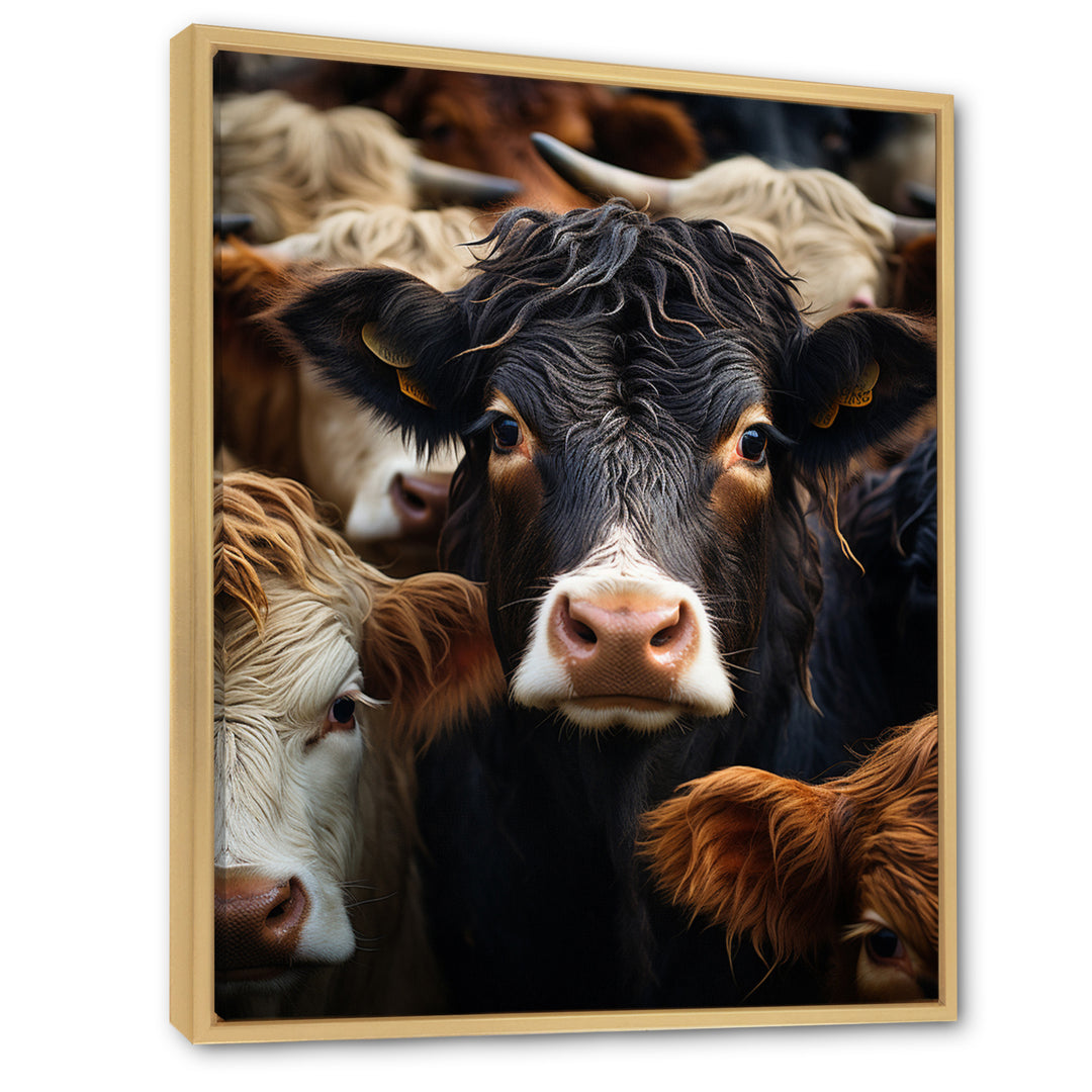 Cattle Animal - Cattle Canvas Wall Art