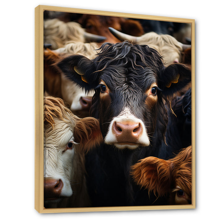 Cattle Animal - Cattle Canvas Wall Art