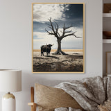 Cattle Guardians Of Deserts - Cattle Wall Art Prints