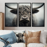 Cattle Whispers Of Wisdom II - Multi-Panel Canvas Prints
