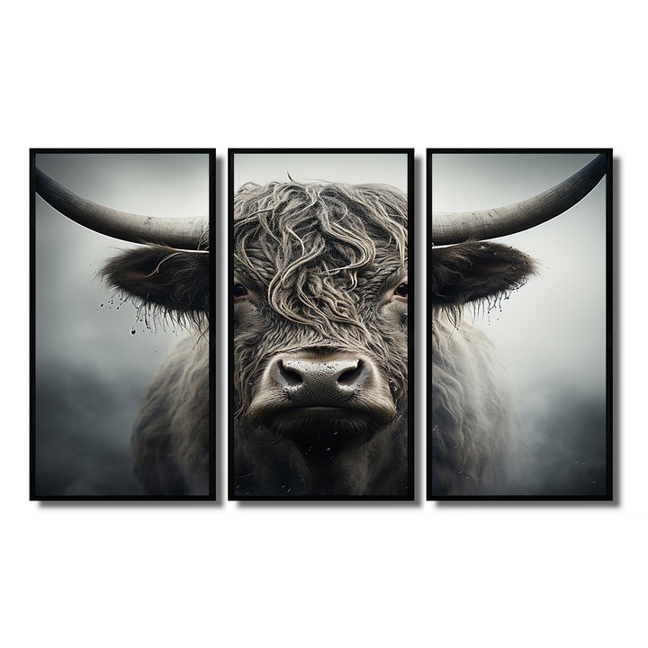 Cattle Whispers Of Wisdom II - Multi-Panel Canvas Prints