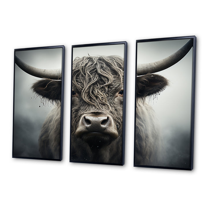 Cattle Whispers Of Wisdom II - Multi-Panel Canvas Prints
