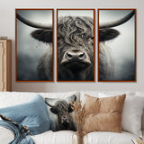 Cattle Whispers Of Wisdom II - Multi-Panel Canvas Prints