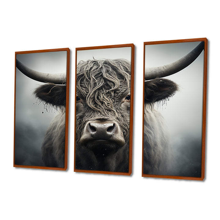 Cattle Whispers Of Wisdom II - Multi-Panel Canvas Prints