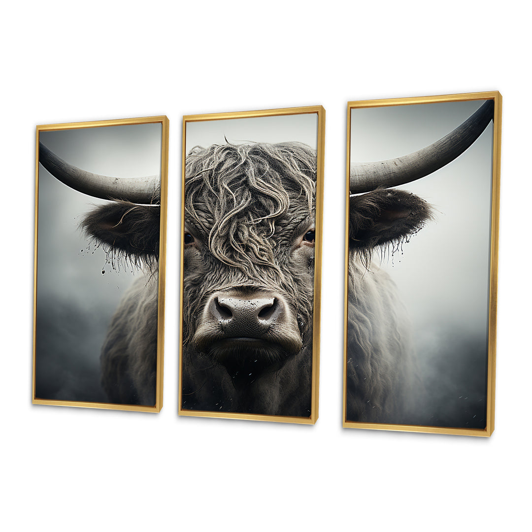 Cattle Whispers Of Wisdom II - Multi-Panel Canvas Prints