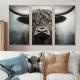 Cattle Whispers Of Wisdom II - Multi-Panel Canvas Prints