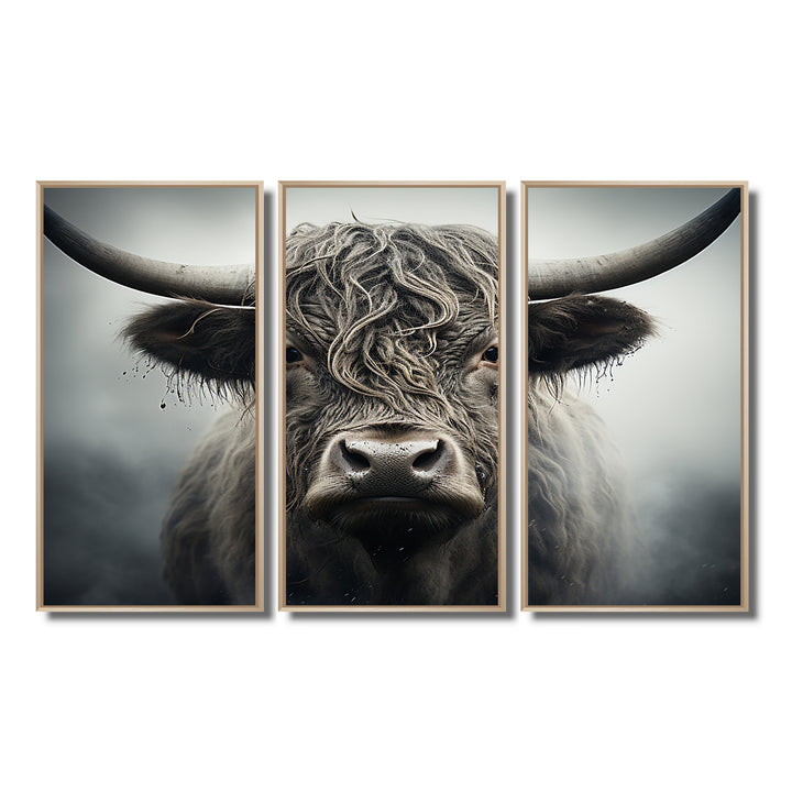Cattle Whispers Of Wisdom II - Multi-Panel Canvas Prints