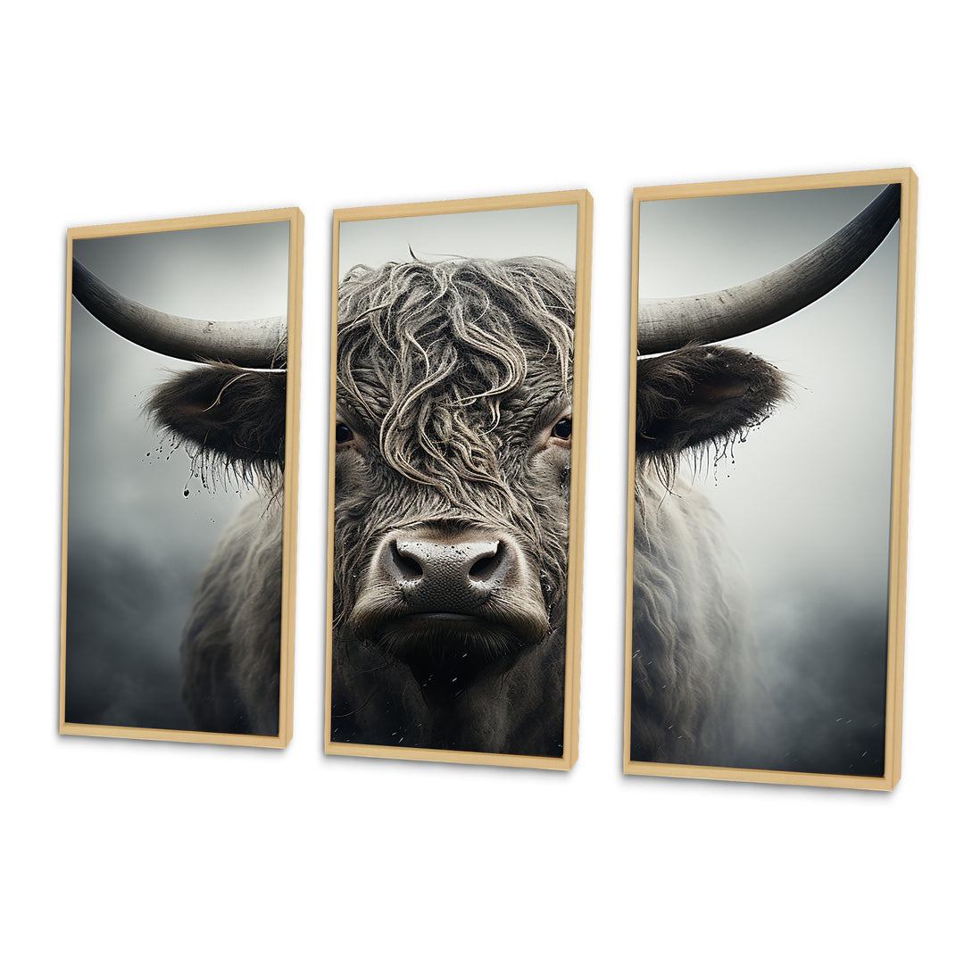 Cattle Whispers Of Wisdom II - Multi-Panel Canvas Prints