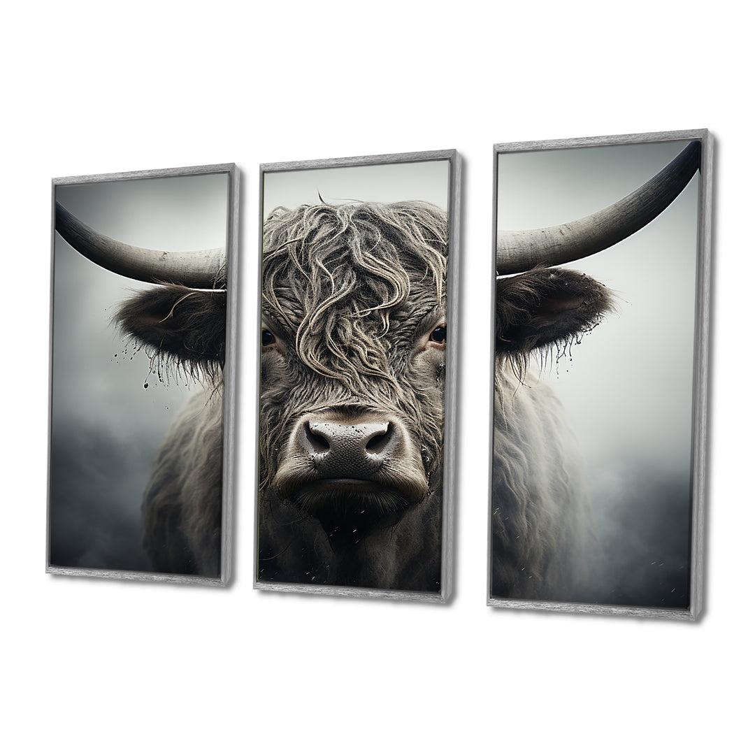 Cattle Whispers Of Wisdom II - Multi-Panel Canvas Prints