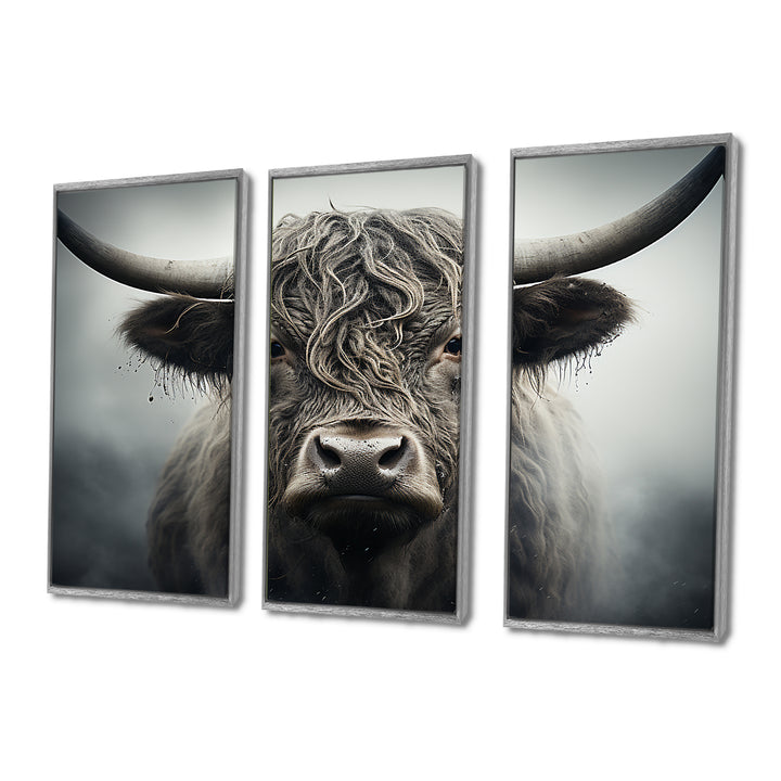 Cattle Whispers Of Wisdom II - Multi-Panel Canvas Prints