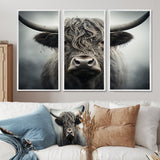 Cattle Whispers Of Wisdom II - Multi-Panel Canvas Prints