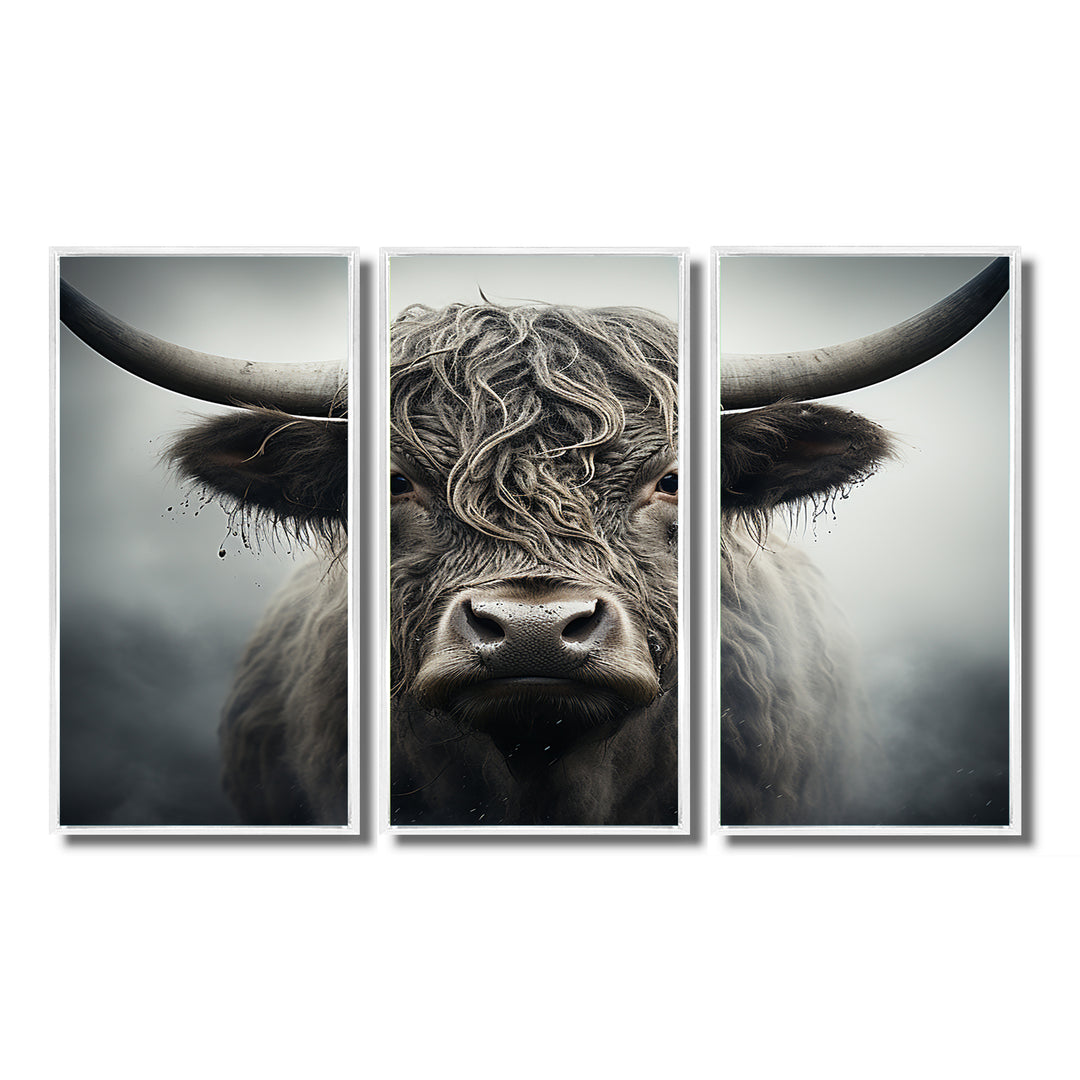 Cattle Whispers Of Wisdom II - Multi-Panel Canvas Prints