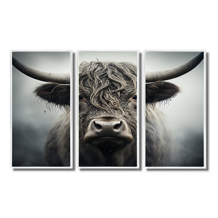Cattle Whispers Of Wisdom II - Multi-Panel Canvas Prints