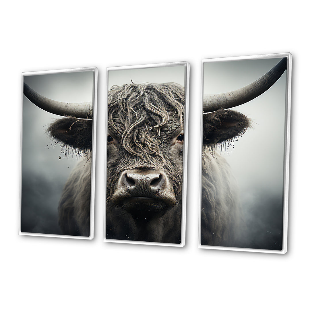 Cattle Whispers Of Wisdom II - Multi-Panel Canvas Prints