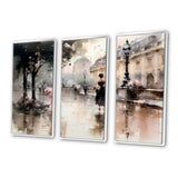 Fashion Impressionist Elegance I - Split Panel Canvas Art