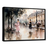 Fashion Impressionist Elegance I - Fashion Canvas Wall Art