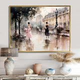 Fashion Impressionist Elegance I - Fashion Canvas Wall Art