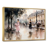 Fashion Impressionist Elegance I - Fashion Canvas Wall Art