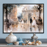 Fashion Impressionist Elegance II - Fashion Canvas Wall Art