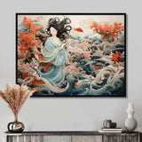 China Art Silk Embroidery - People Canvas Wall Art