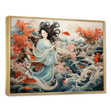 China Art Silk Embroidery - People Canvas Wall Art