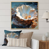 White Clam Pearl Essence - White Clam Wall Art