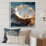 White Clam Pearl Essence - White Clam Wall Art