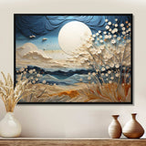 Clouds Prairies Collages VI - Landscapes Canvas Wall Art