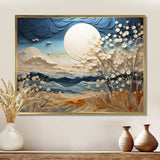 Clouds Prairies Collages VI - Landscapes Canvas Wall Art