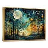 Enchanted Forest - Abstract Canvas Wall Art