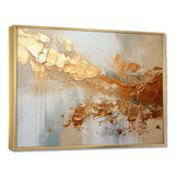 Golden Gleam II - Abstract Canvas Wall Art