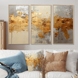 Golden Gleam V - Multi-Panel Canvas Prints