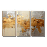 Golden Gleam V - Multi-Panel Canvas Prints