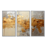Golden Gleam V - Multi-Panel Canvas Prints
