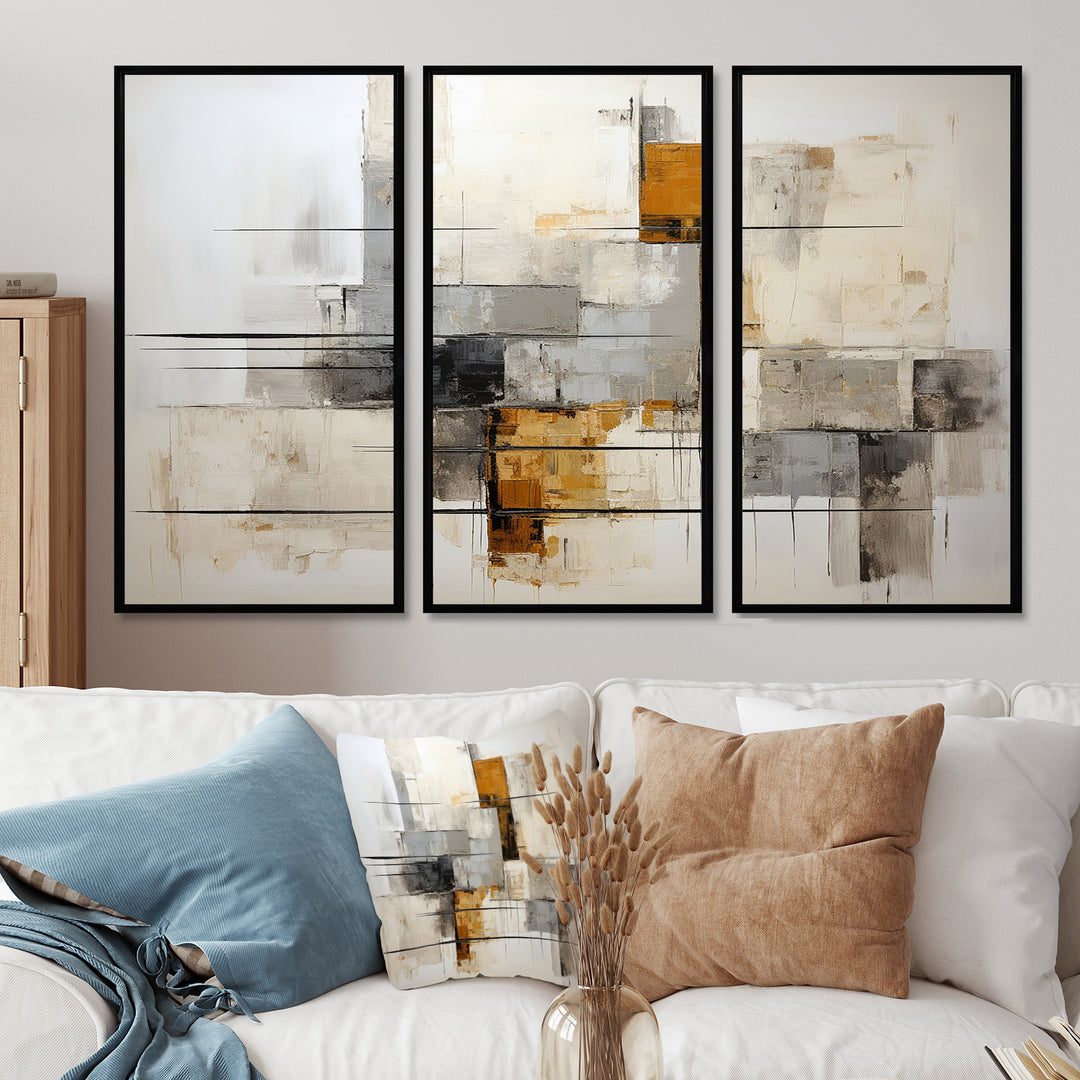 Minimalist Montage III - Canvas Wall Art Sets