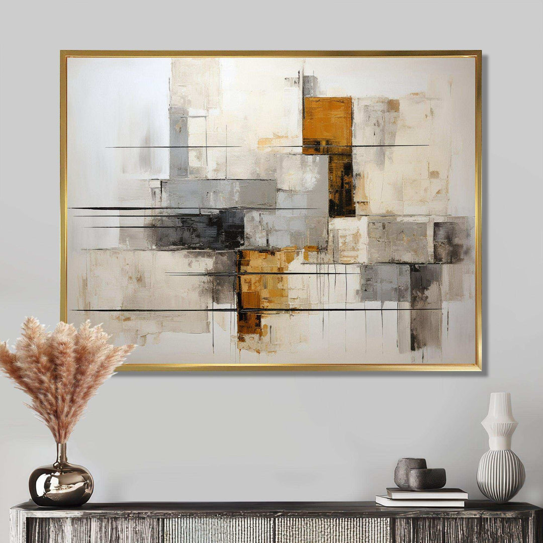 Minimalist Montage III - Abstract Canvas Wall Art