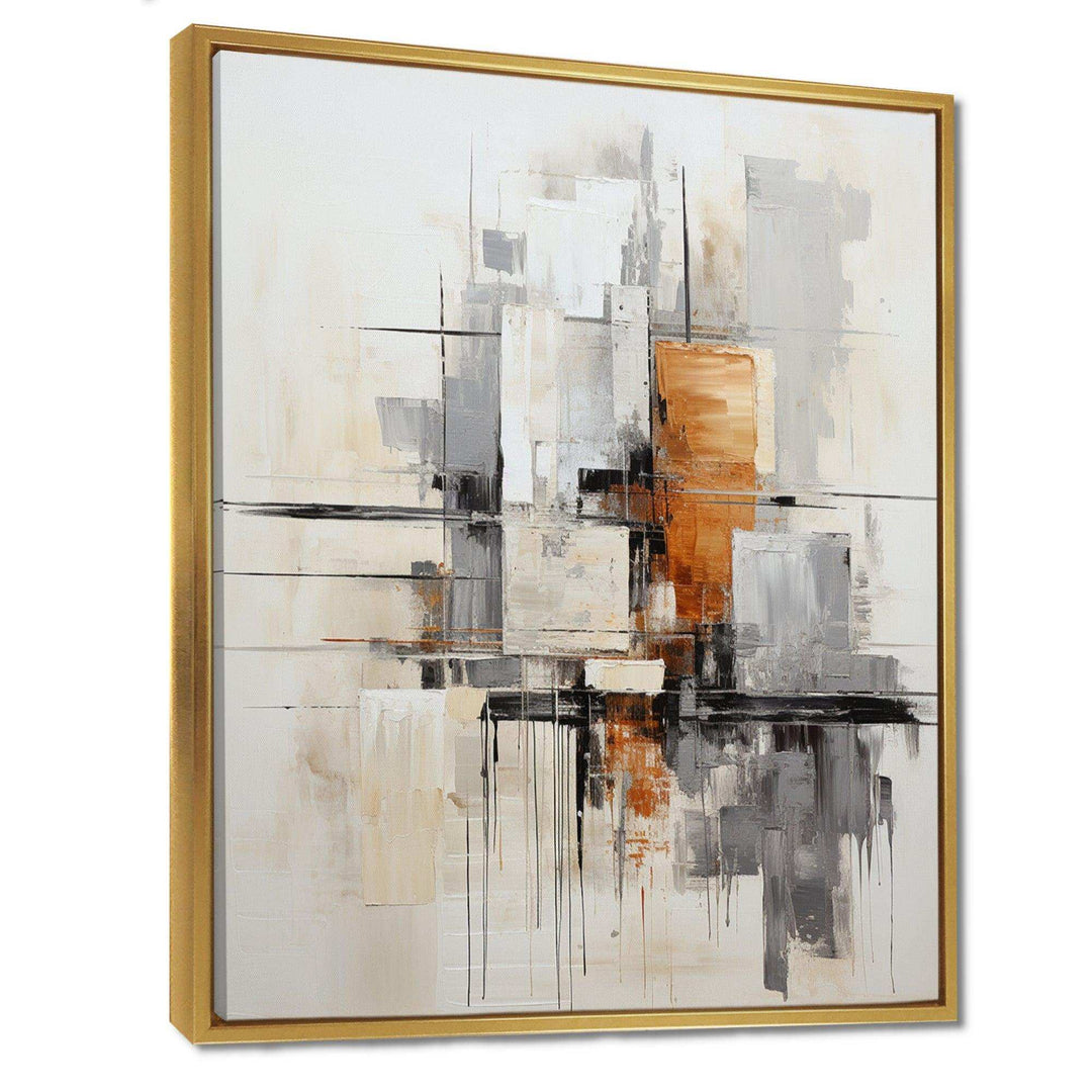 Minimalist Montage IV - Abstract Canvas Wall Art