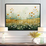 Whispering Meadows I - Abstract Canvas Wall Art