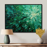 Emerald Euphoria II - Landscapes Canvas Wall Art