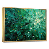 Emerald Euphoria II - Landscapes Canvas Wall Art