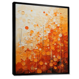 Tangerine Tango IV - Landscapes Canvas Wall Art