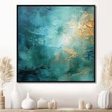 Teal Oasis III - Landscapes Canvas Wall Art