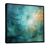 Teal Oasis III - Landscapes Canvas Wall Art