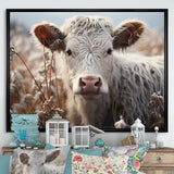 Cow Portrait Photography - Cow Home Decor Art