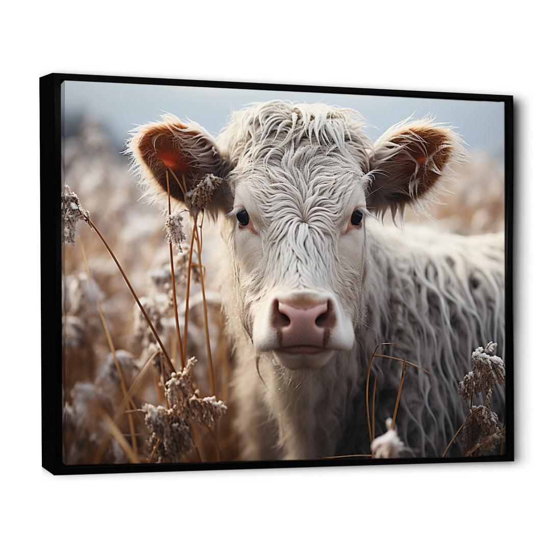 Cow Portrait Photography - Cow Home Decor Art