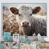 Cow Portrait Photography - Cow Home Decor Art
